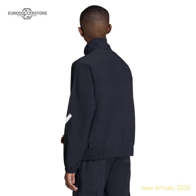 2025-2026 Man Utd Anthem Jacket (Black) - Kids-Football Jersey Hub