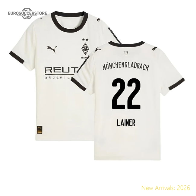 Borussia Mgb 2025-2026 Home Gear Football Match Kit (Kids)-Jersey Chest: 2026 World Cup Soccer Kits