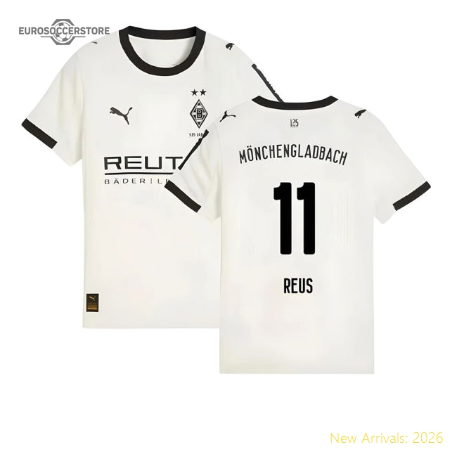 Borussia Mgb 2025-2026 Home Kit Football Football Shirt (Kids)-Jersey Chest: 2026 World Cup Soccer Kits
