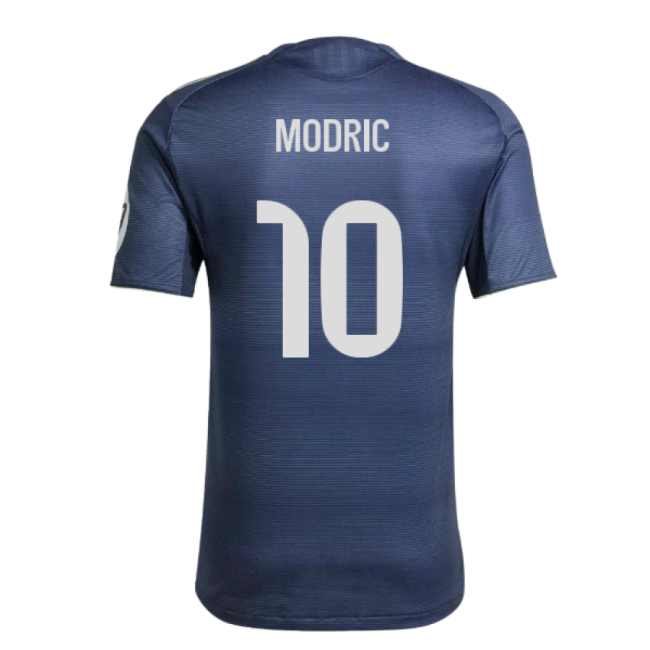 2025-2026 Real Madrid Authentic Away Shirt (Modric 10)-Football Shirts Shop