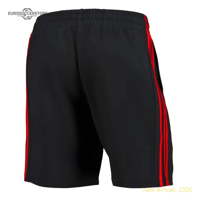 2024-2025 Man Utd DNA Shorts (Black)-Football Jersey Hub