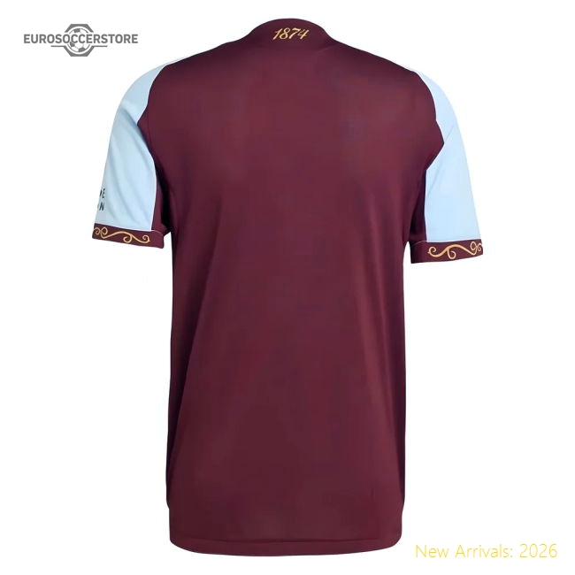 2025-2026 Aston Villa Authentic Home Shirt (McGinn 7)-PitchVibe Kits