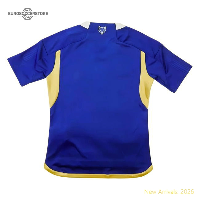 2023-2024 Leicester City Home Shirt (Kids)-Vantage Point Soccer