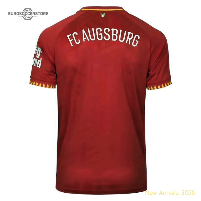 Fc Augsburg 2025-2026 Away Kit Football Match Kit For Diehard Football F-Jersey Chest: 2026 World Cup Soccer Kits
