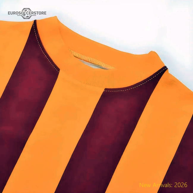 Bradford City 1960S Retro Premium Shirt Match Day Ready Wear-PitchVibe Kits
