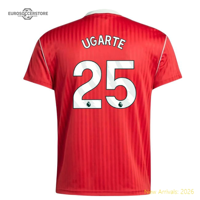Manchester United Terrace Icons Shirt (Red) (Ugarte 25)-Football Jersey Hub