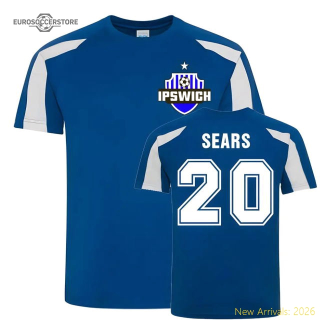 Freddie Sears Ipswich Sports Training Jersey (Blue)-Vantage Point Soccer