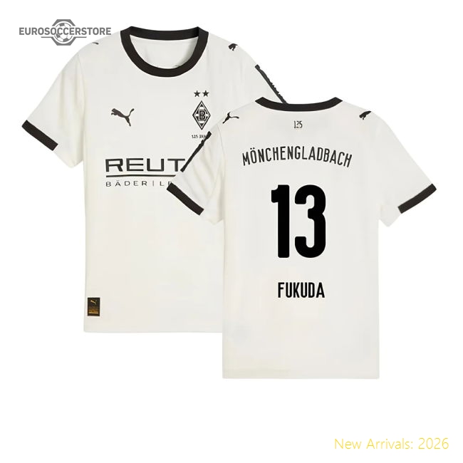 Borussia Mgb 2025-2026 Home Uniform Football Jersey (Kids)-Jersey Chest: 2026 World Cup Soccer Kits