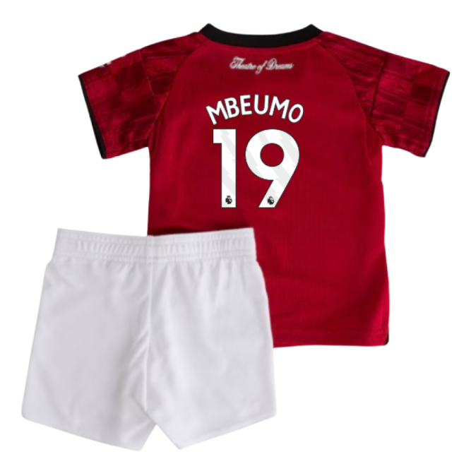 2025-2026 Man Utd Home Baby Kit (Mbeumo 19)-Football Jersey Hub