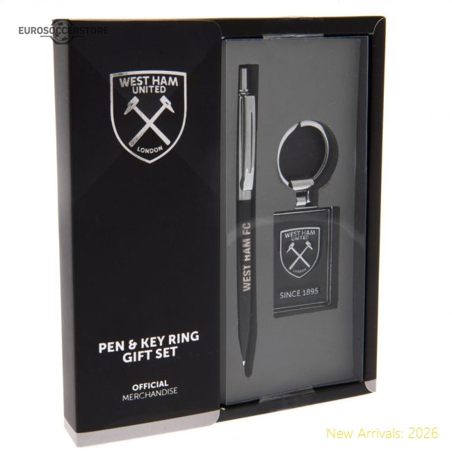 West Ham United FC Pen & Keyring Set-Vantage Point Soccer
