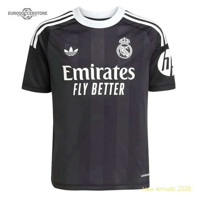2025-2026 Real Madrid Third Goalkeeper Shirt (Kids)-BuySoccerJersey Hub