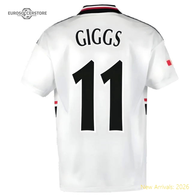 1999 Manchester United Away Football Shirt (GIGGS 11)-Football Jersey Hub