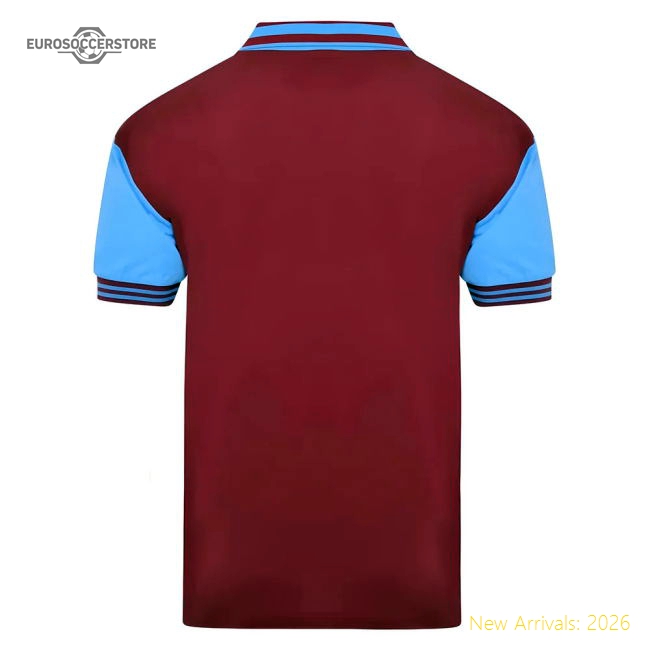 West Ham United 1980 Admiral Retro Shirt-Vantage Point Soccer