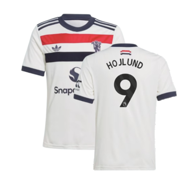 2024-2025 Man Utd Third Shirt (Kids) (Hojlund 9)-Football Jersey Hub