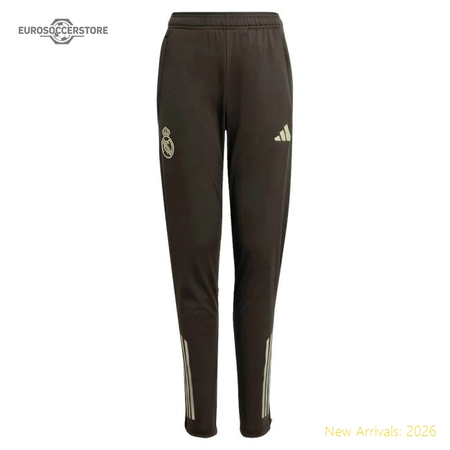 2025-2026 Real Madrid Tracksuit (Almost Lime) - Kids-BuySoccerJersey Hub