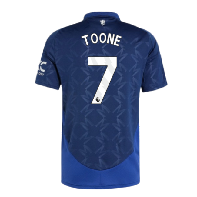 2024-2025 Man Utd Away Shirt (Toone 7)-Football Jersey Hub