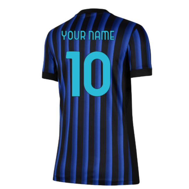 2025-2026 Inter Milan Home Shirt (Womens) (Your Name)-Football Shirts Shop