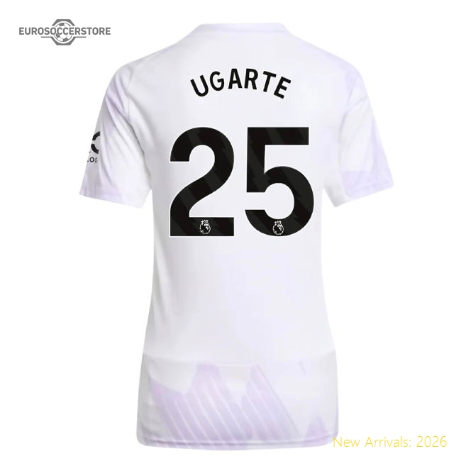 2025-2026 Man Utd Away Shirt (Womens) (Ugarte 25)-Football Jersey Hub