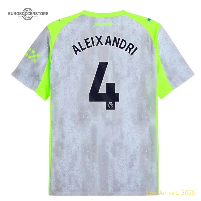 2025-2026 Man City Third Shirt (Aleixandri 4)-Football Jersey Hub