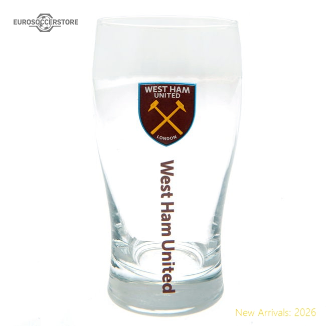 West Ham United FC Tulip Pint Glass-Vantage Point Soccer