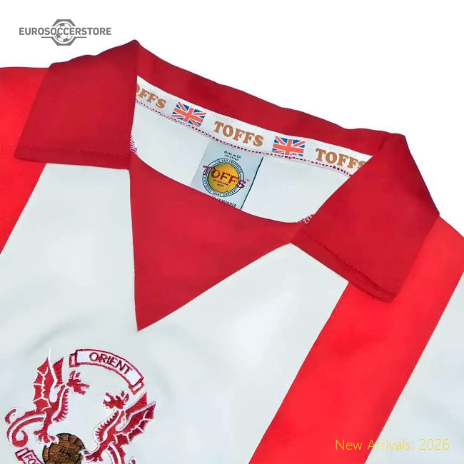 Leyton Orient Retro 1978-1980 Jersey Fan Match Day Apparel-PitchVibe Kits