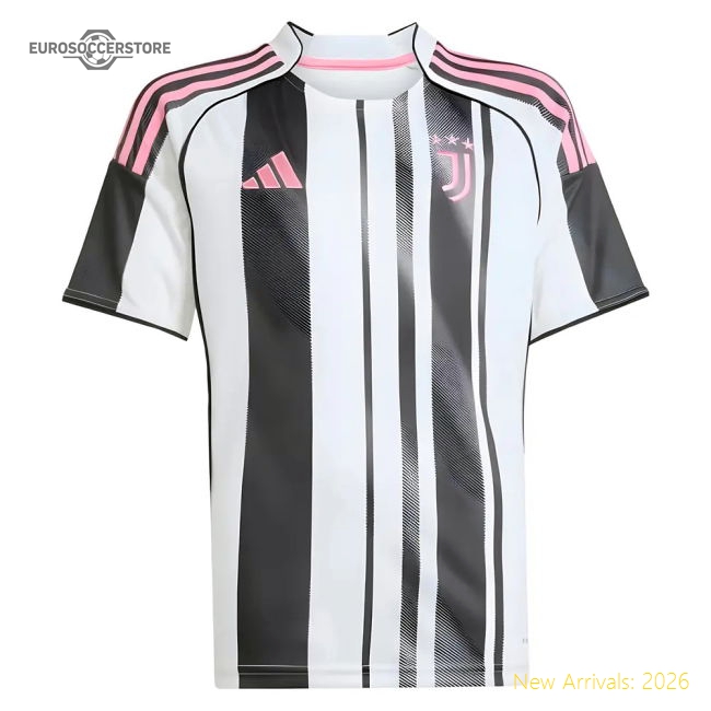 2025-2026 Juventus Home Shirt (Kids)-PitchVibe Kits