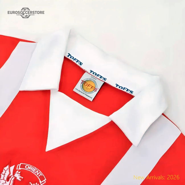 Leyton Orient 1980 Retro Away Kit Fan Match Day Apparel-PitchVibe Kits