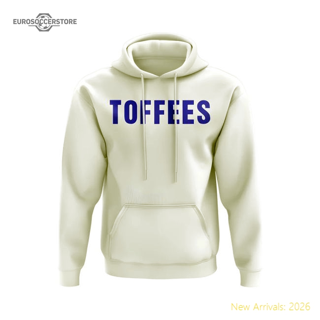 Everton The Toffees Hoody (White)-Football Jersey Hub