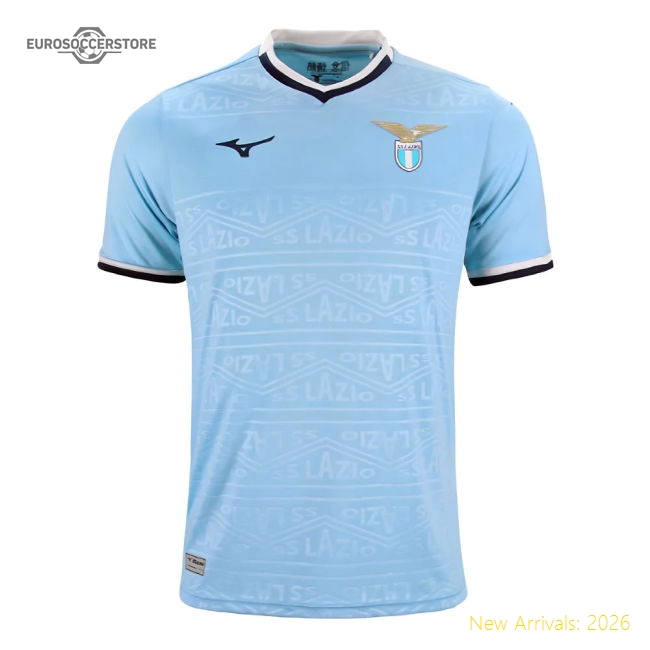 2024-2025 Lazio Home Shirt (Your Name)-Vantage Point Soccer