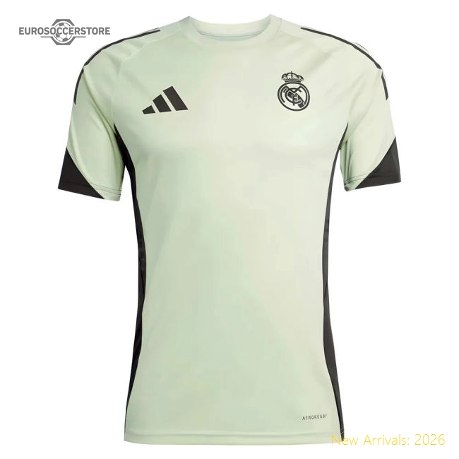 2025-2026 Real Madrid Training Jersey (Almost Lime)-BuySoccerJersey Hub