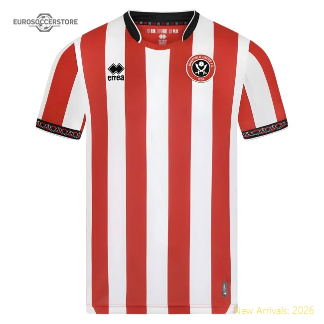 2025-2026 Sheffield United Home Shirt-Vantage Point Soccer