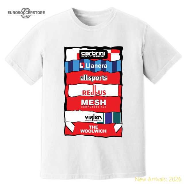 Charlton Sponsor History T-Shirt (White)-Vantage Point Soccer