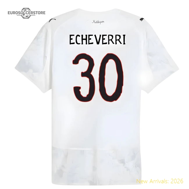 2025-2026 KIDSUPER x Manchester City CWC Authentic Shirt (White) (Echeverri 30)-Football Shirts Shop
