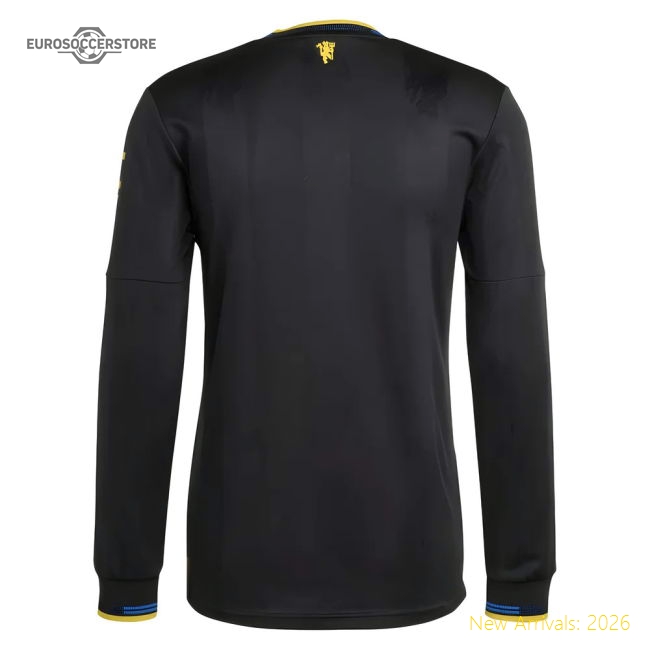 2025-2026 Man Utd Authentic Long Sleeve Third Shirt-Football Jersey Hub