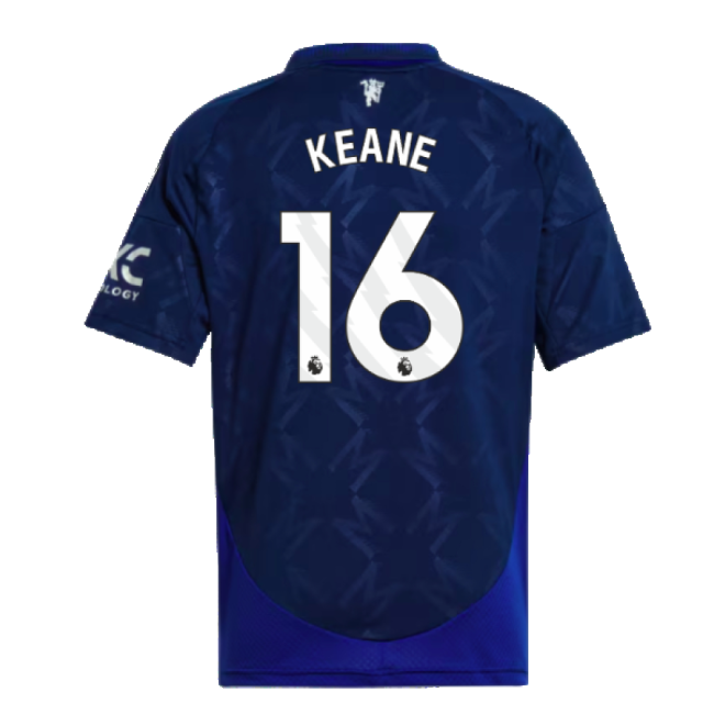 2024-2025 Man Utd Away Shirt (Kids) (Keane 16)-Football Jersey Hub