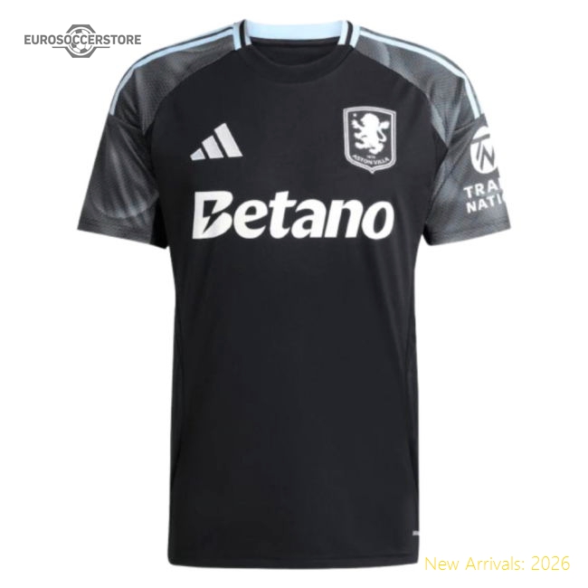 2025-2026 Aston Villa Away Shirt (Corsie 6)-PitchVibe Kits