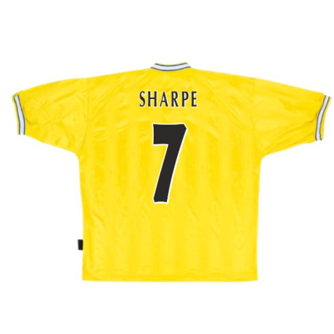 Leeds United 1997-99 (L) (Very Good) (Sharpe Away Kit Jersey Supporter Exclusive-PitchVibe Kits