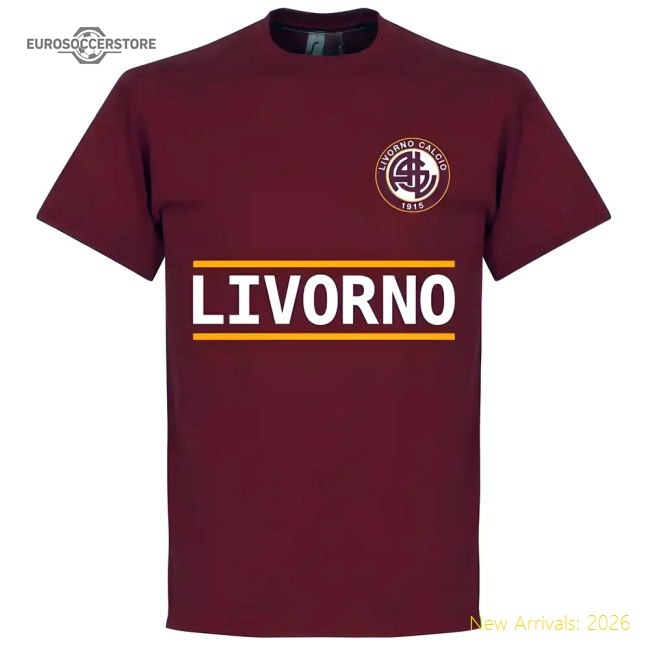 Livorno Lucarelli 99 Team T-Shirt - Maroon-Vantage Point Soccer