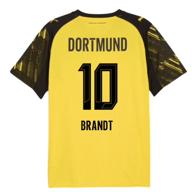 2025-2026 Borussia Dortmund Home Shirt (Brandt 10)-Football Jersey Hub