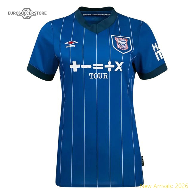 2024-2025 Ipswich Town Home Shirt (Womens)-Vantage Point Soccer