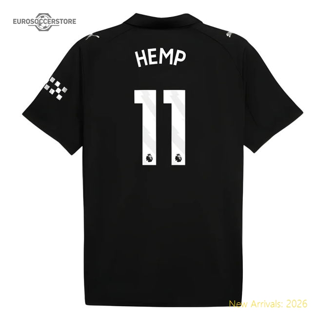 2025-2026 Man City Away Shirt (Hemp 11)-Football Jersey Hub