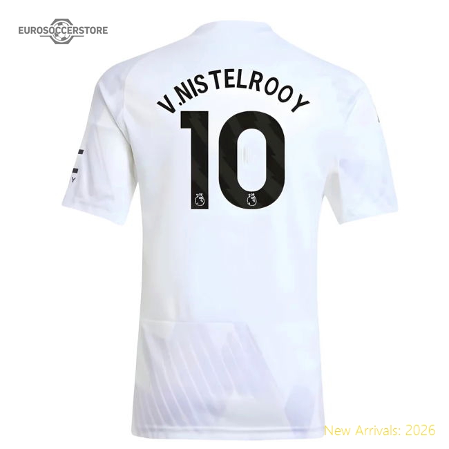 2025-2026 Man Utd Away Shirt (Kids) (V.Nistelrooy 10)-Football Jersey Hub