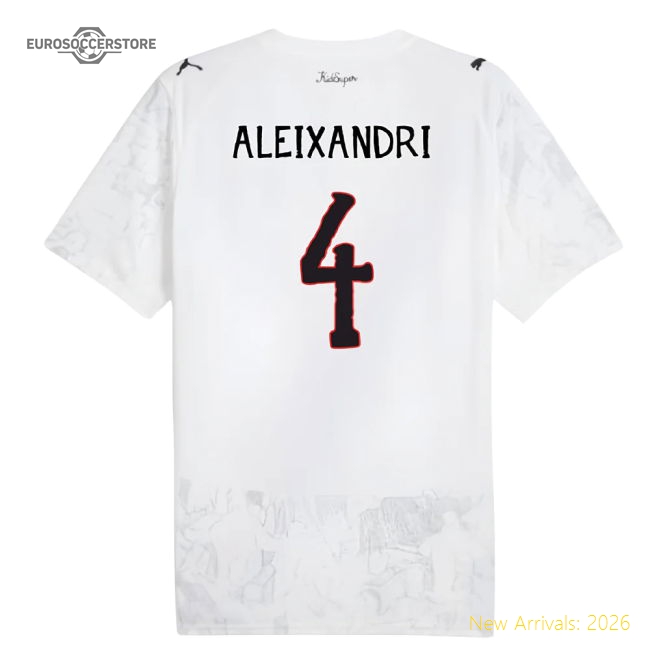 2025-2026 KIDSUPER x Manchester City CWC Shirt (White) (Aleixandri 4)-Football Shirts Shop