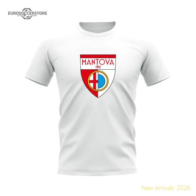 Mantova Badge T-shirt (White)-Vantage Point Soccer
