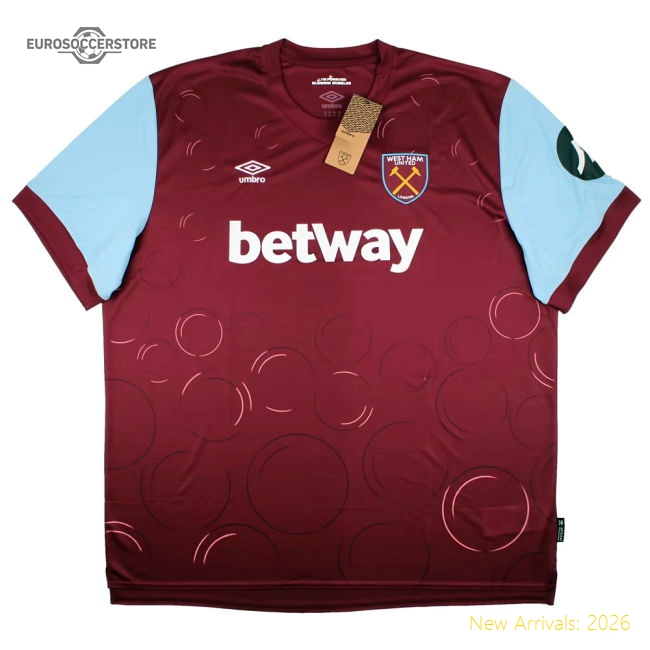 2023-2024 West Ham United Home Shirt (Your Name)-Vantage Point Soccer