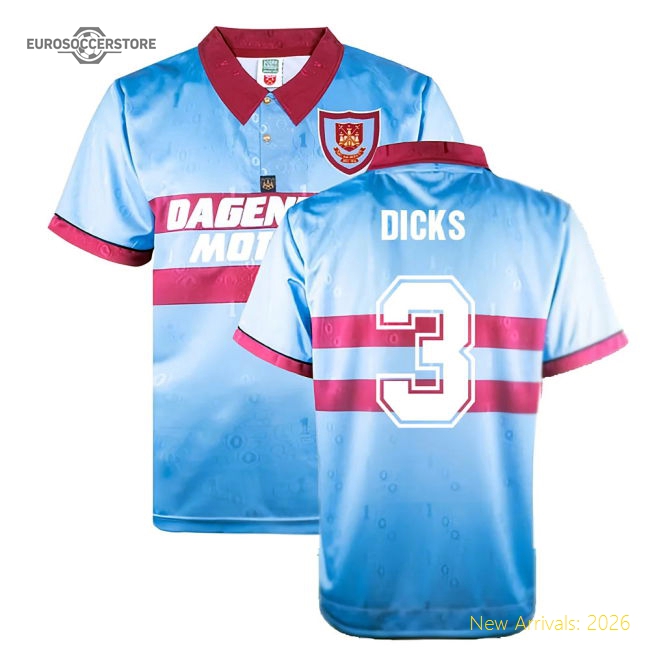 1995-1996 West Ham Away Retro Shirt (Dicks 3)-Vantage Point Soccer