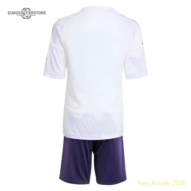 2025-2026 Man Utd Away Mini Kit (V.Nistelrooy 10)-Football Jersey Hub