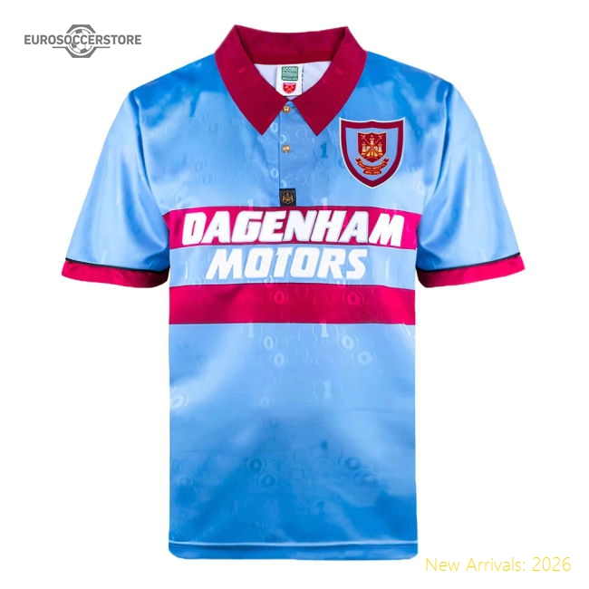 1995-1997 West Ham Pony Reissue Centenary Away Shirt (MOORE 6)-Vantage Point Soccer