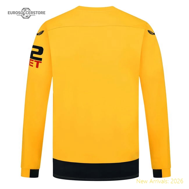 2022-2023 Wolves Long Sleeve Home Shirt-Vantage Point Soccer