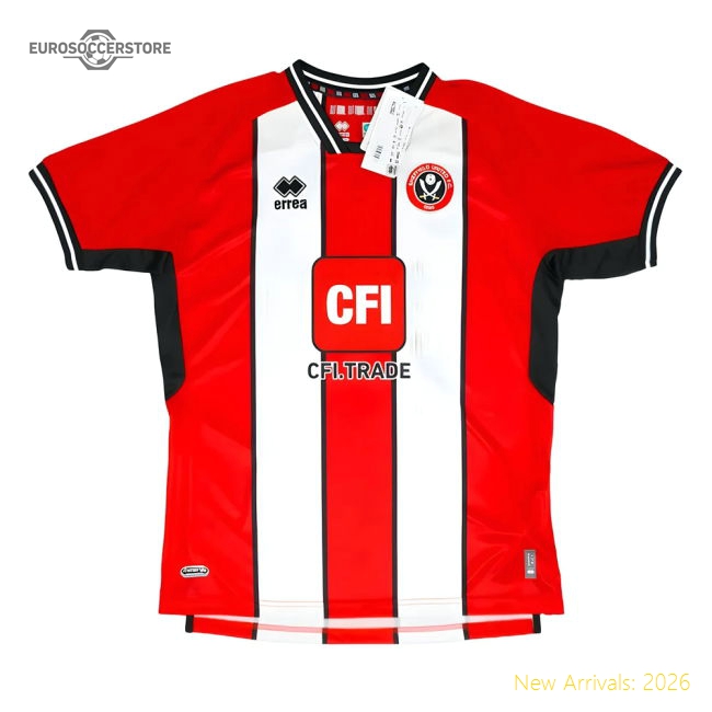 2023-2024 Sheffield United Home Shirt-Vantage Point Soccer
